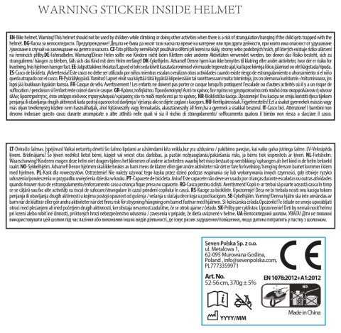KASK SPORTOWY MARVEL PLATINUM - D100 - ROZM. L KASK SPORTOWY MARVEL PLATINUM - D100 - ROZM. L