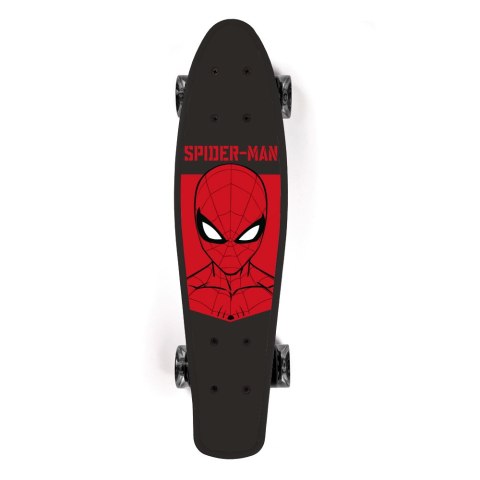 DESKOROLKA FISZKA SPIDER-MAN BLACK RED DESKOROLKA FISZKA SPIDER-MAN BLACK RED