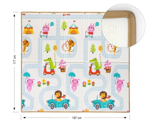 Mata piankowa składana Play Street T1 Mata piankowa składana Play Street T1