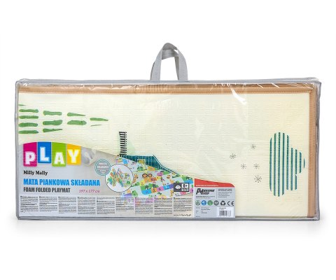 Milly Mally Mata piankowa składana Play City and Fields T1 Milly Mally Mata piankowa składana Play City and Fields T1