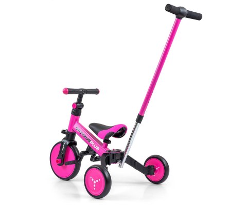 Milly Mally Rowerek 4w1 Optimus Plus Pink Milly Mally Rowerek 4w1 Optimus Plus Pink