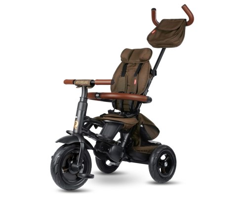Qplay Rowerek Trójkołowy Rito Deluxe Rubber Brown Qplay Rowerek Trójkołowy Rito Deluxe Rubber Brown