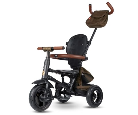 Qplay Rowerek Trójkołowy Rito Deluxe Rubber Brown Qplay Rowerek Trójkołowy Rito Deluxe Rubber Brown