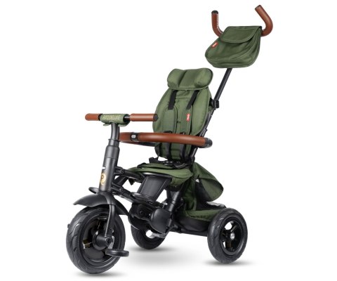 Qplay Rowerek Trójkołowy Rito Deluxe Rubber Olive Qplay Rowerek Trójkołowy Rito Deluxe Rubber Olive
