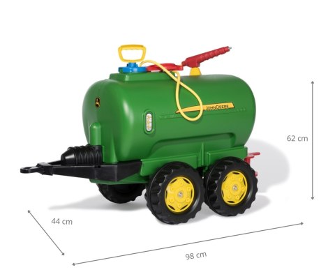 Rolly Toys 122752 Cysterna Rolly Tanker John Deere z pompą i sikawka 2-osie Rolly Toys 122752 Cysterna Rolly Tanker John Deere z pompą i sikawka 2-osie