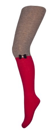 Rajstopy DZ bawełna z aplikacją ex 92/122 MILUSIE 1264