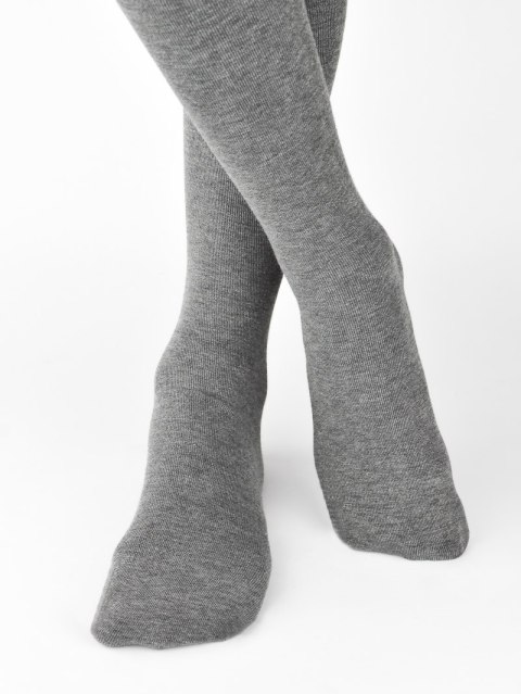 Rajstopy super soft grafitowy melanż 140/146 NOVITI RB004-G-05