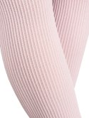 NOVITI RM009-G-02 Rajstopy micro 40 den pudrowy róż w prążki 128/134