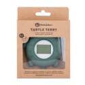 PETITE&MARS 582817 Silikonowy termometr cyfrowy do kąpieli Turtle Terry Misty Green