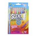 Pachnące flamastry - PĘDZELKI 10szt SCENTOS ST 20465
