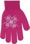 SCORPIO R-12A Rękawiczki dziewczęce akrylowe ABS 5P 16 cm