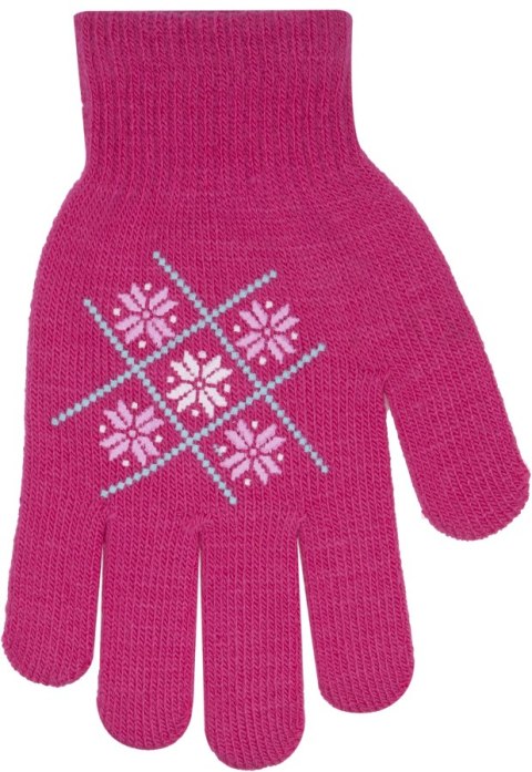 SCORPIO R-12A Rękawiczki dziewczęce akrylowe ABS 5P 16 cm
