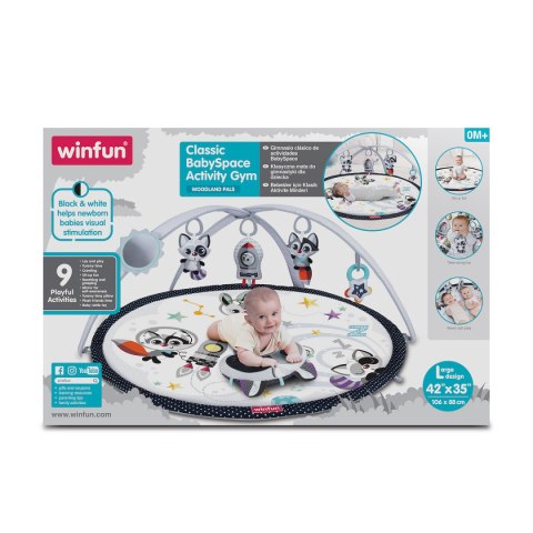 SMILY PLAY 710011 Mata edukacyjna B&W