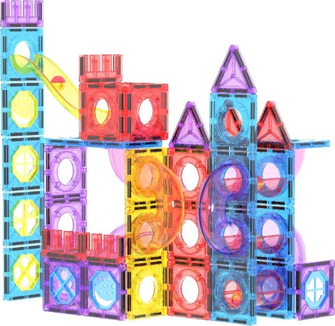 SMILY PLAY SP85304 Klocki magnetyczne 100 el.