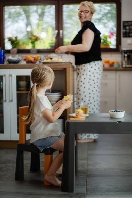 Komplet MULTIFUN 1+2 grafitowy/musztardowy TEGGI TI-011-172