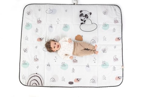 TINY LOVE TL12086000 Mata edukacyjna / podróżna XL DECOR czarno/biała