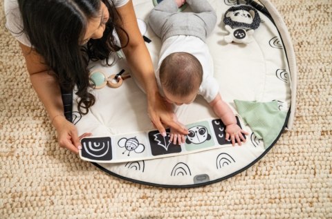 Mata Gimnastyka z pałąkiem i karuzelą 2w1 DECOR czarno/biały TINY LOVE TL12092068