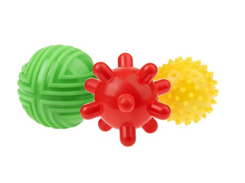 Piłki sensoryczne 3 szt TULLO 453