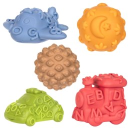 Sensoryczne pojazdy, piłeczki sensoryczne - zestaw 5 szt TULLO 498.