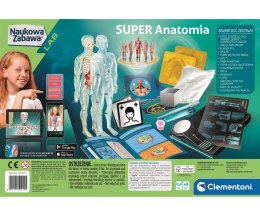 Clementoni Naukowa Zabawa Lab 50919 Super Anatomia