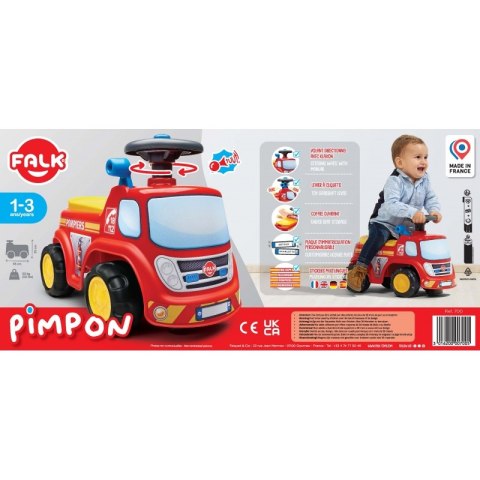 FALK 700 Jeździk Samochód Strażacki z klaksonem