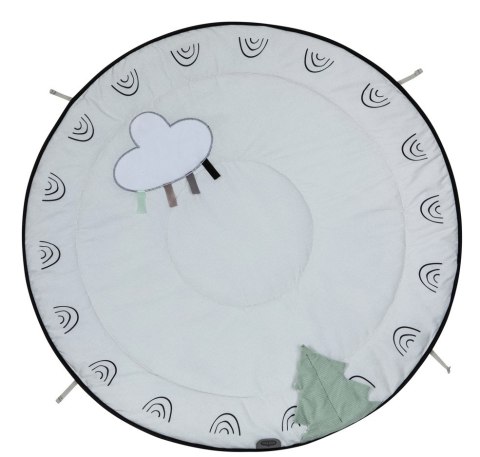 Gimnastyka dla Bobasa ze stojakiem DECOR LUXE czarno/biała TINY LOVE TL12083068