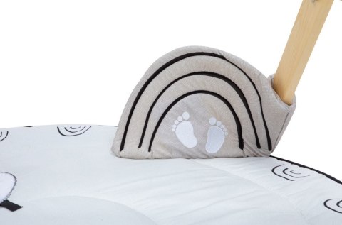 Gimnastyka dla Bobasa ze stojakiem DECOR LUXE czarno/biała TINY LOVE TL12083068