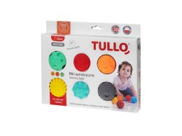Piłki sensoryczne buźki 6 szt TULLO 462