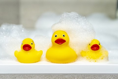 Kaczuszka do kąpieli 3szt. nie nabierające wody TULLO 515