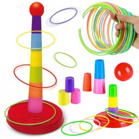 Gra Rzut do celu obręczami WOOPIE 54559