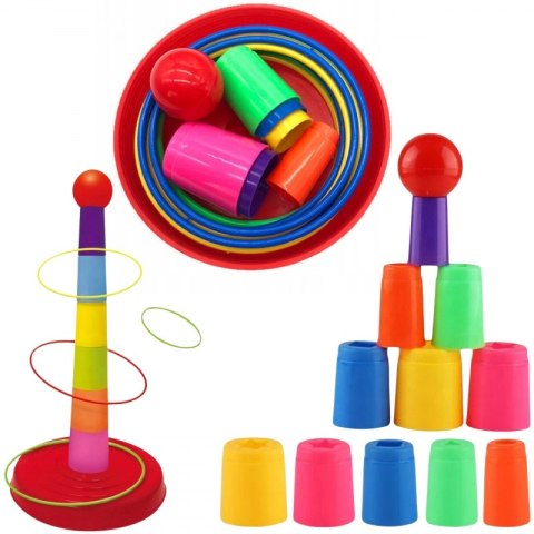 Gra Rzut do celu obręczami WOOPIE 54559