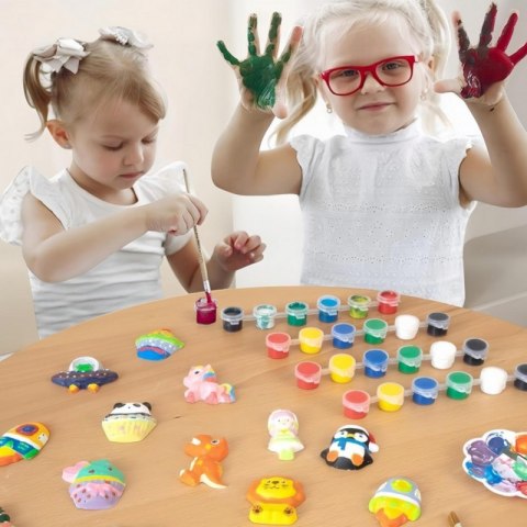 Figurki DIY Zestaw Dinozaury WOOPIE 55327