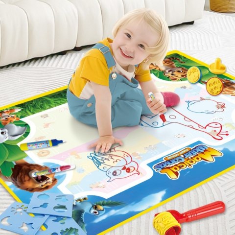 WOOPIE 56058 Mata wodna do malowania Dżungla