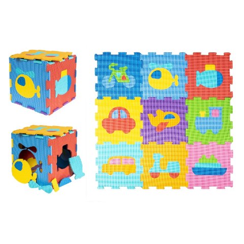 Mata piankowa pojazdy SMILY PLAY SP84356