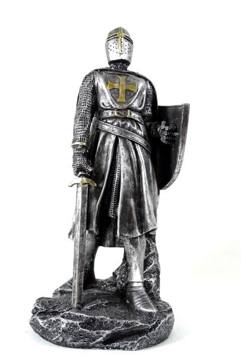 Figurka Rycerz Krzyżowiec 30cm - MC-23076