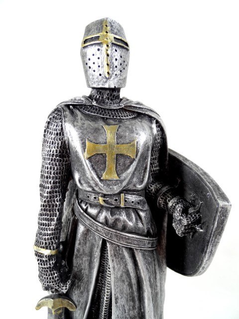 Figurka Rycerz Krzyżowiec 30cm - MC-23076