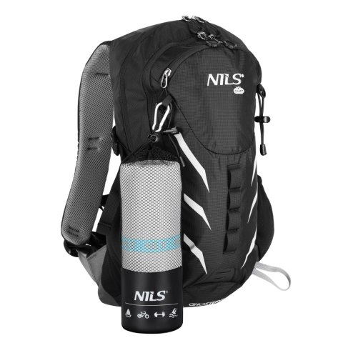 NCR13 RĘCZNIK Z MIKROFIBRY SZARY 200X90 cm NILS NILS