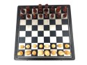 Szachy Drewniano-Metalowe 33x33cm - G334B