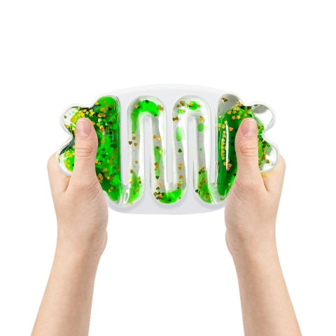 Zabawka sensoryczna z cieczą squishy zielony TULLO 707