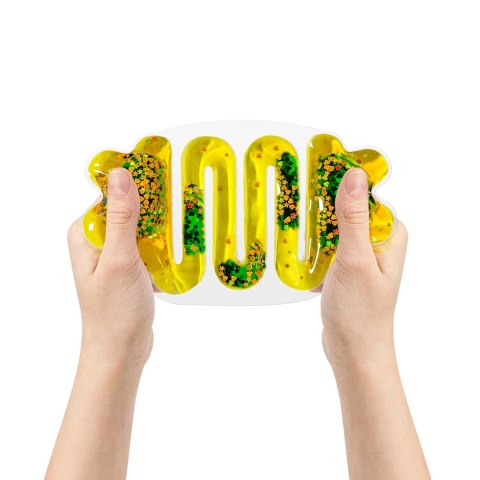 Zabawka sensoryczna z cieczą squishy żółty TULLO 708