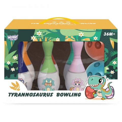 Kręgle dla dzieci zwierzaki cyferki 8 el. WOOPIE 52036