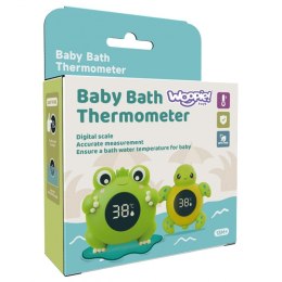 Termometr do Kąpieli 2w1 Mierzenia Temperatury Wody i Pomieszczenia Żółwik WOOPIE 53576