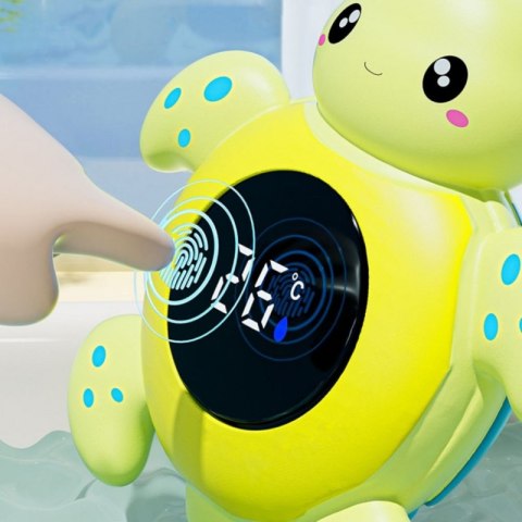 Termometr do Kąpieli 2w1 Mierzenia Temperatury Wody i Pomieszczenia Żółwik WOOPIE 53576