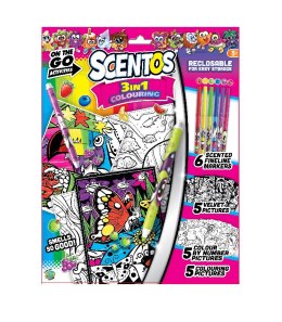 SCIENTOS ST 10533 Pachnący zestaw - kreatywna teczka display 12 szt.