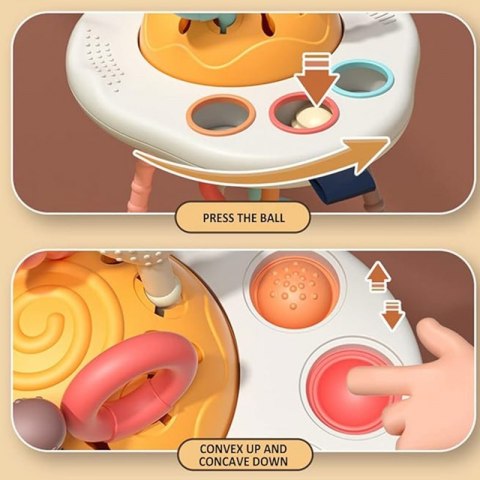 Zabawka Sensoryczna Gryzak UFO WOOPIE 51503