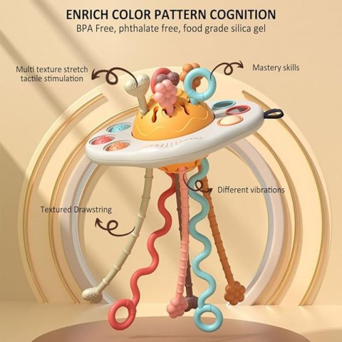 Zabawka Sensoryczna Gryzak UFO WOOPIE 51503