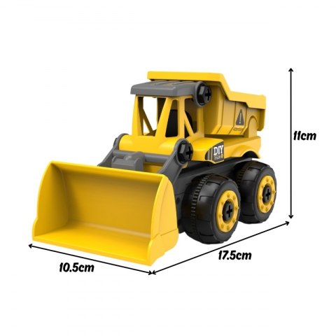 Zdalnie sterowana RC koparka do skręcania WOOPIE 56713