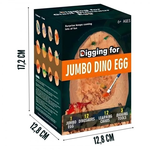 Wykopalisko Dinozaurów Odkop Jajo WOOPIE 57048