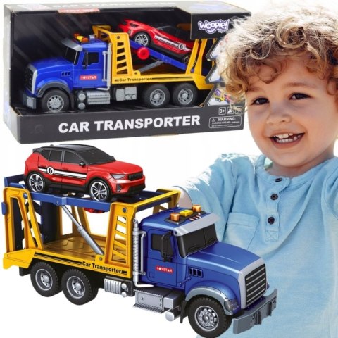 Laweta ciężarówka Autka światło dźwięk WOOPIE 57215