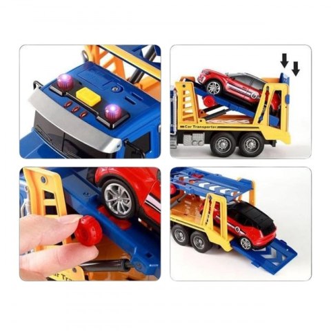 Laweta ciężarówka Autka światło dźwięk WOOPIE 57215